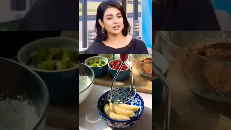 😮Sara Khan apni byti ko Kya khilati ha? |how to make banana 🍌 dessert| #shorts #youtubeshorts #viral