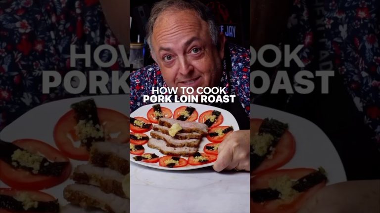 How to Cook the PERFECT Pork Loin Roast!