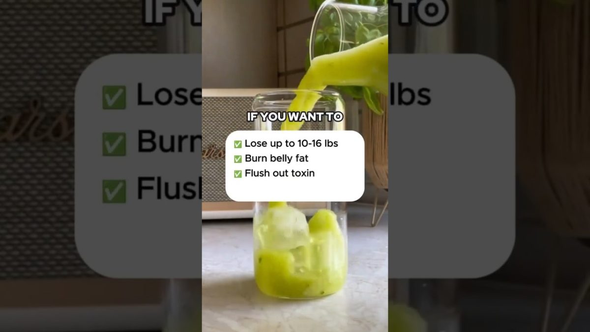 🤩🔥 FLUSH OUT TOXINS & BAD FAT WITH DETOX DRINKS #smoothierecipes  #smoothiediet 