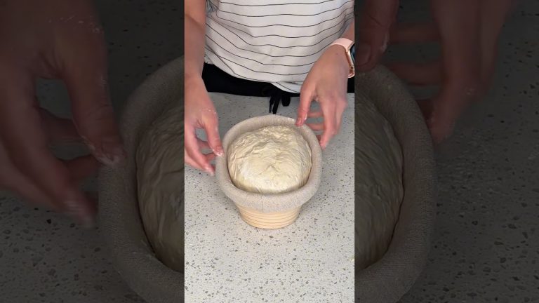 Sourdough Sandwich loaf shaping. My favorite way to make sourdough #sourdoughbread #shorts