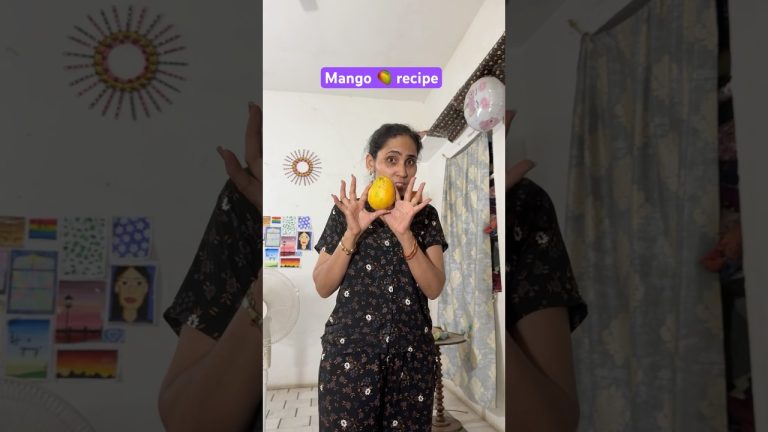 Rat ko 11 baje jo banaya bache kha gaye / Ghamu / What can I do with excess mangoes? #shorts