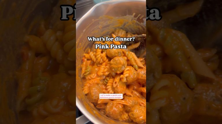 POV: You can’t decide between marinara or alfredo… so you choose both. 😋🤤 #whatsfordinner