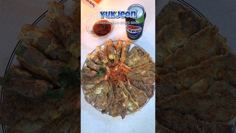 퇴근후 간단히 만드는요리 #육전 [레시피는댓글에] #퇴근후요리사 #koreanfood #cooking #pancake #beef #rain #beef #집밥 #shorts