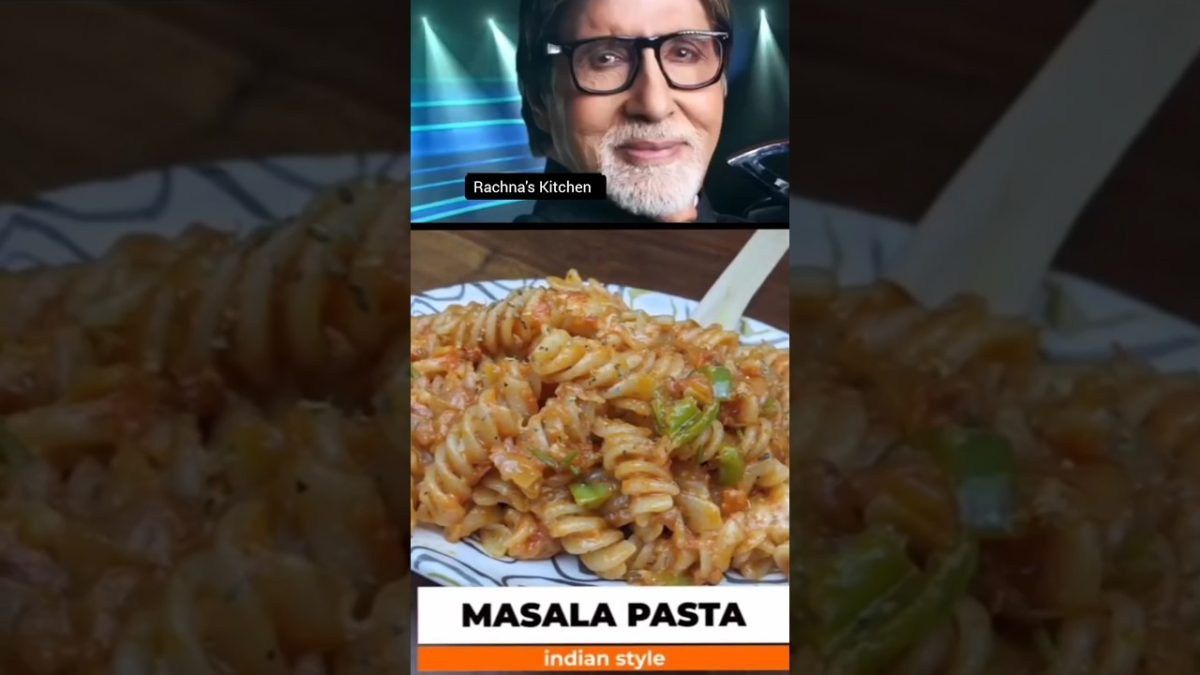 Amitabh Bachchan's Favourite pasta #chef Vikas Khanna