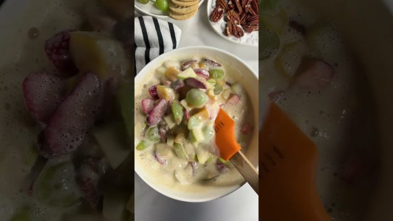 ¡Postre de frutas SIN HORNO!