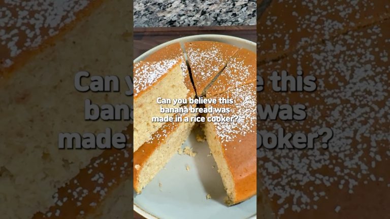 Want to Make Banana Bread Without an Oven? Try This Easy Recipe!✨  #shorts