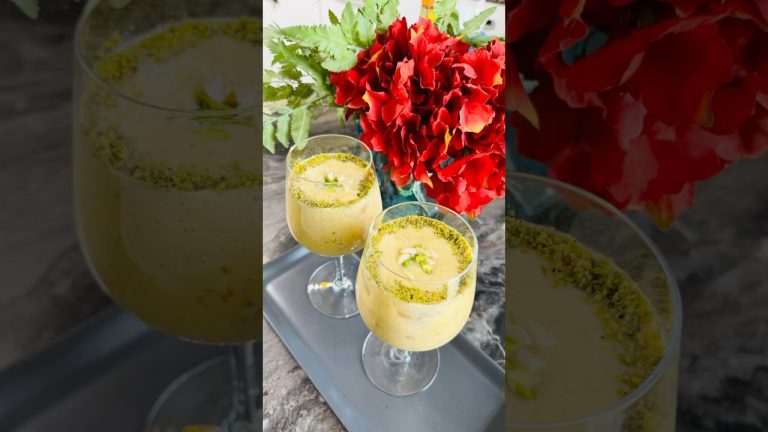 How to Make Mango & Banana Shake/ Smoothie #smoothie #mango #healthylifestyle #summerdrink