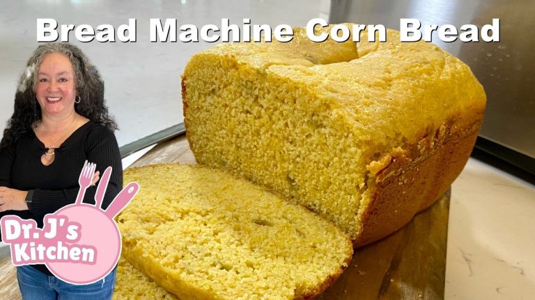 Spicy Cheddar Cornbread in a Bread Machine (No-Fail Recipe!)