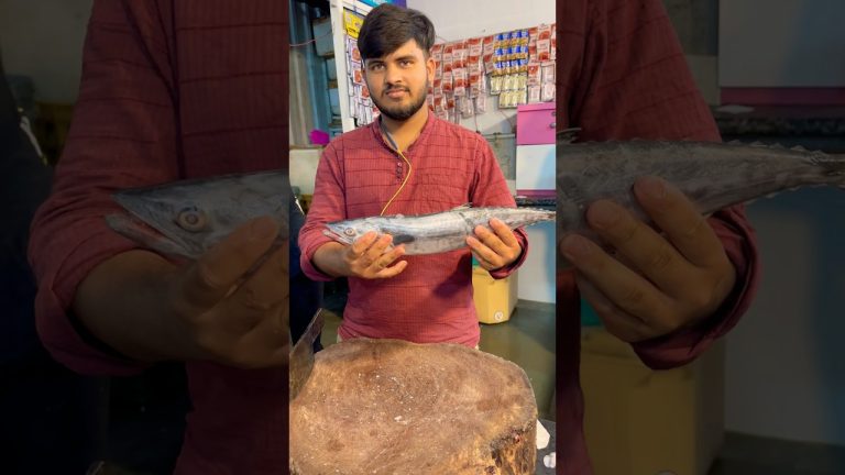 Surmai #fish #fishcutting #viralvideo #food #fishing #seafoodrecipes #shortvideo #ytshorts #￼