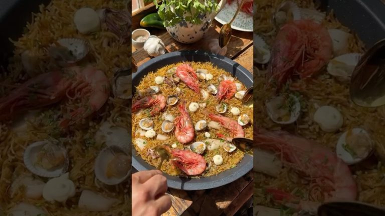 ENAMORADOS DE LOS FIDEUÁ: acá te enseñamos la receta! #shorts