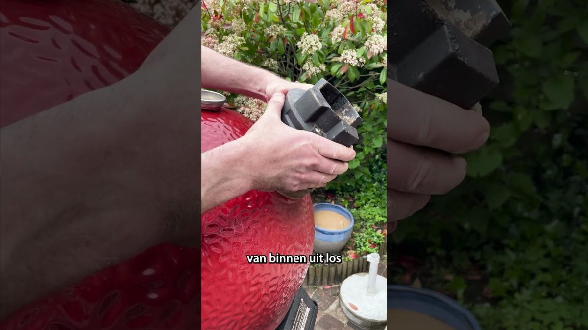Kamado Schoonmaken