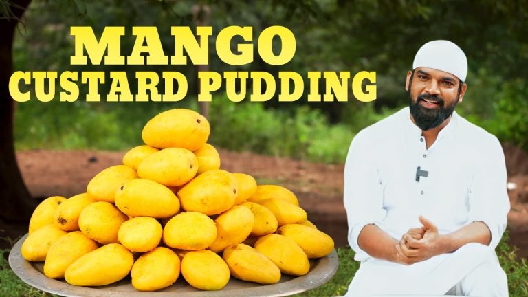 Mango Custard Pudding | Mango Custard Pudding Recipe | Mango Dessert Recipe By Nawab's Kitchen