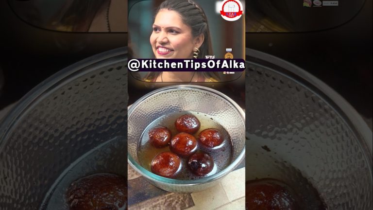 Celebrity Master Chef Kabita's first Viral Bread Gulab Jamun Recipe #dessert #indianrecipes #shorts