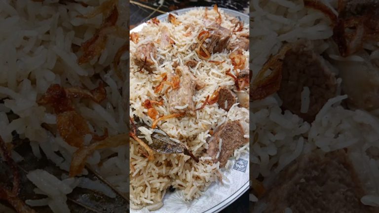 Tasty Beef Pulao Recipe #beefpulao #bakraeidspecialrecipes #food #shorts