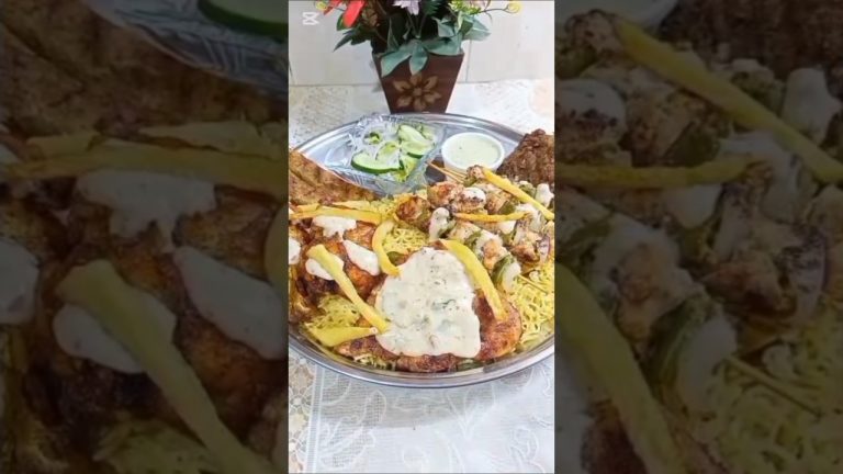 Dawat Special BBQ Platter At Home #shorts #youtubeshorts #chickenrecipe #shortvideo #fry #bbq