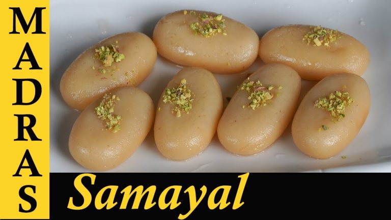 Cham Cham Recipe in Tamil | Bengali Milk Sweet Recipe in Tamil