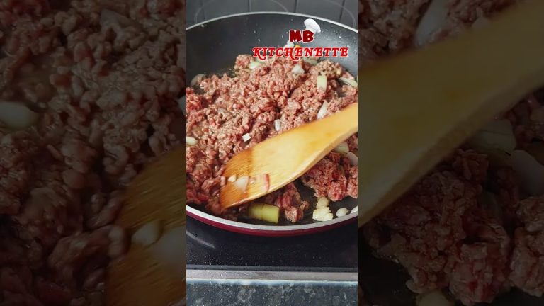 Easy Homemade Minced Pork Recipe. #pork #homemade #food #cooking #foryou