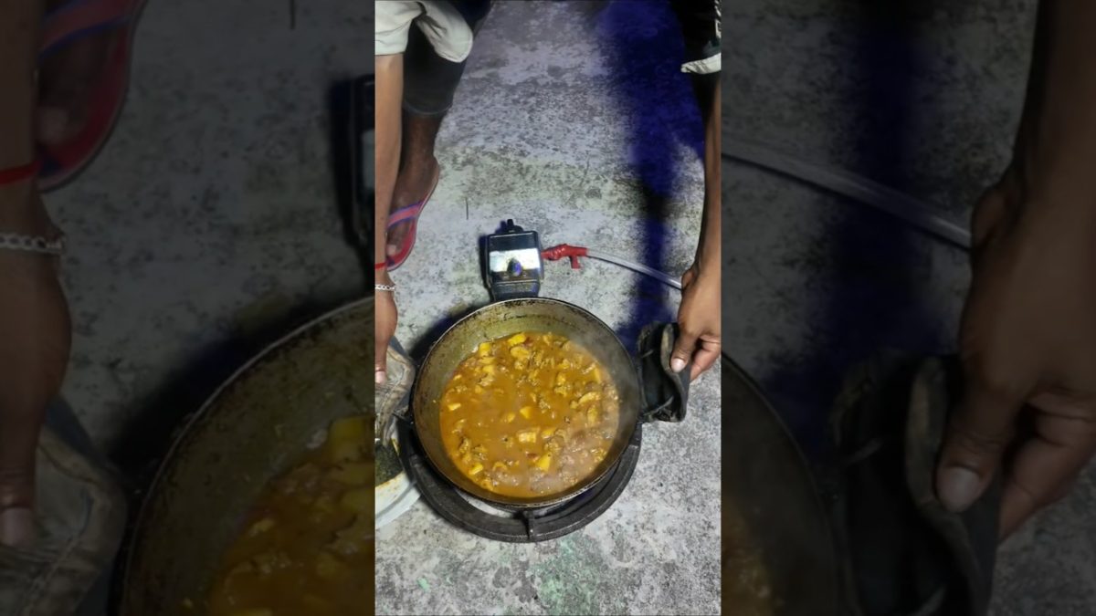 Village cooking channel 😋 Pork Curry #shorts #recipe