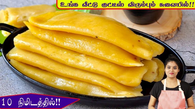 இன்னும் ஒன்னு வோணும்னு கேட்டு சாப்டுவாங்க | Healthy Sweet Recipe in Tamil | No Oil Sweet Recipe