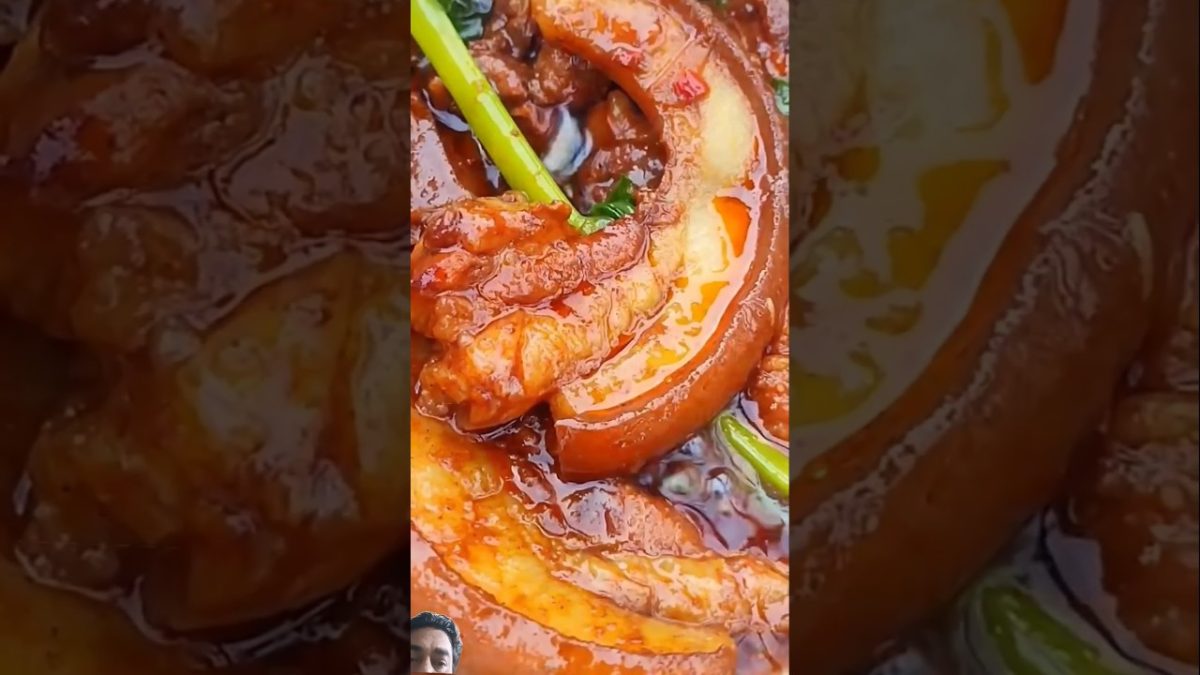 Desi Style Big Size Pork Recipe #recipe #cooking #pork