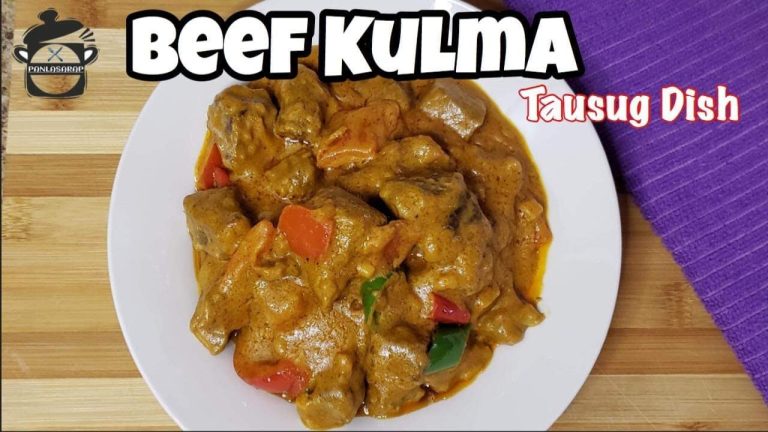 How to cook Beef Kulma | Tausug Dish | Beef Recipe