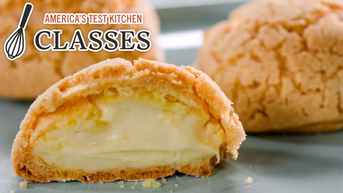 A Starter Guide to Cream Puffs (Eclairs, Profiteroles & Choux au Craquelin) | ATK Classes