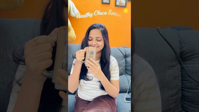 HEALTHY CHOCO SMOOTHIE❤️|Subscribe for more❤️|Swasha Tales❤️