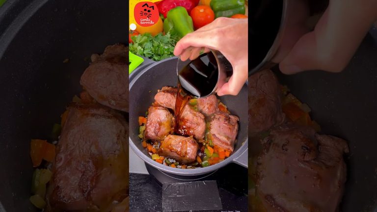 ¡Es tan tierno que se deshace en la boca! ¡Así se hace la carne más jugosa!