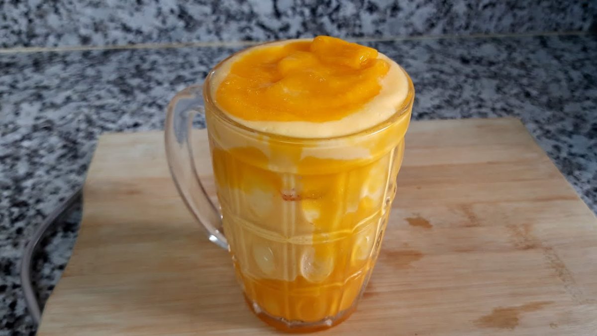 I Made a Mango Smoothie at Home | Quick & Easy Recipe!