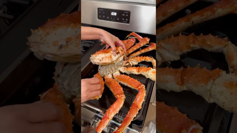 Alaskan King Crab ASMR. #crab #kingcrab #asmr