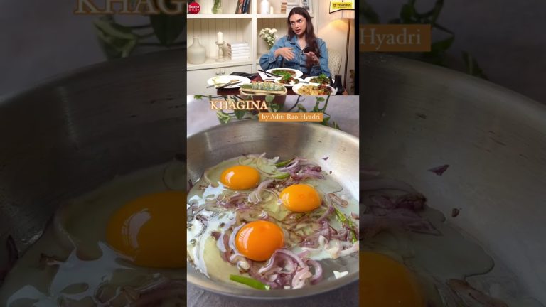 Hyderabadi Khagina | Celebrity Recipes | Food Prescription #shorts #youtubeshorts