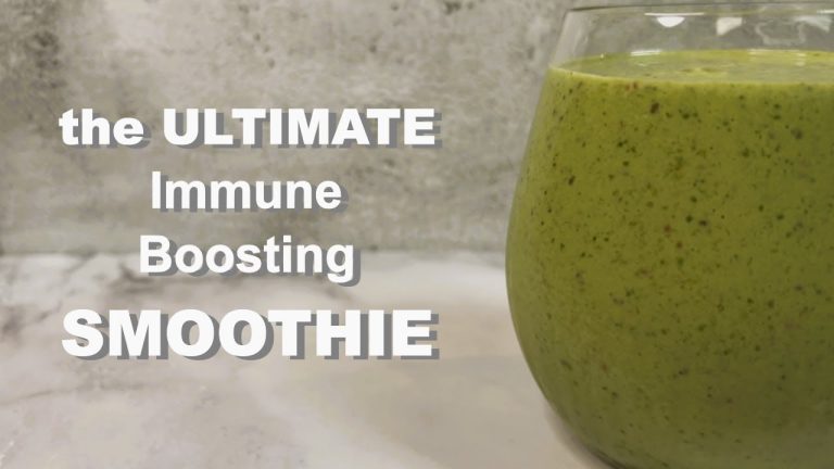 The ULTIMATE Immune Boosting SMOOTHIE Recipe | NUTRIENT-PACKED Drink