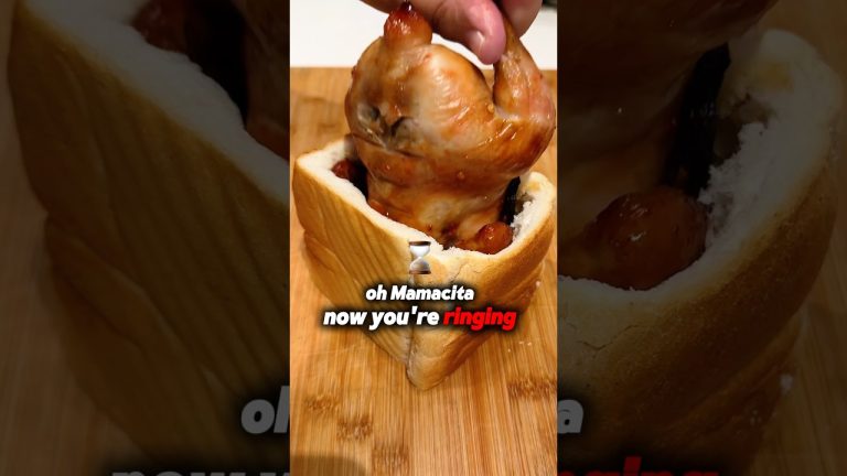 Minecraft Lava Chicken Cube with the Secret nether sauce recipe