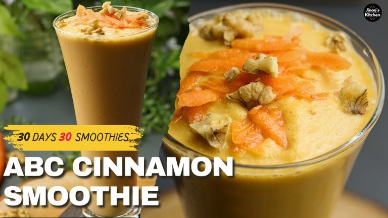 ABC Cinnamon Smoothie Recipe | 30 Smoothie Recipes (17/30) | Healthy and Comfort