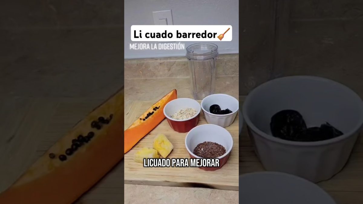 Licuado para Una Buena digestion #licuado #mejordigestión #shorts #shortsfeed