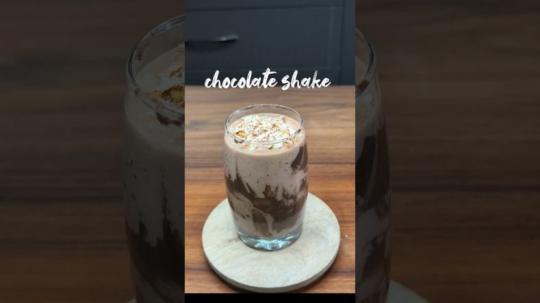 chocolate shake #chocolate #shake #shorts