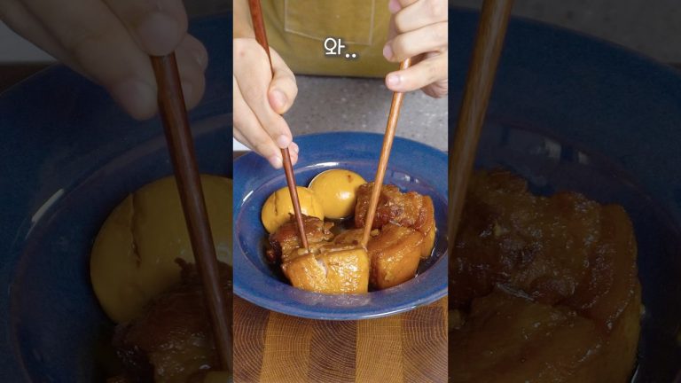 고기가 저절로 으스러지는 일본식 동파육