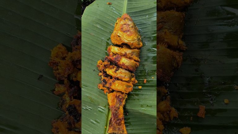 Fish fry recipe | Siver carp fish fry #shorts #fishfry #ps_survival