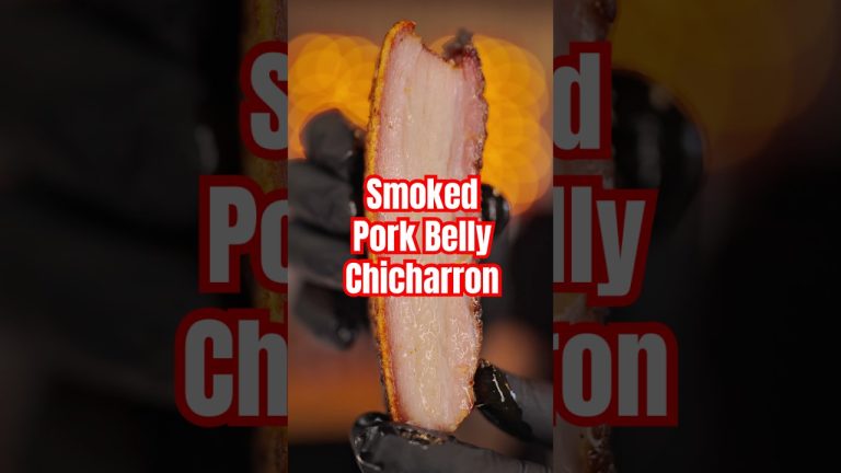 One of the Best bites in BBQ: Smoked Pork Belly Chicharron #smokedpork #chicharron #tftibbq