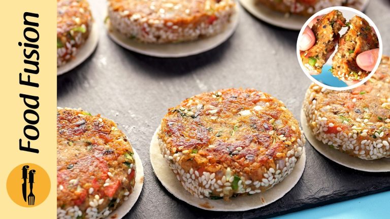 Nutritious Lobia & Veg Kabab Recipe by Food Fusion