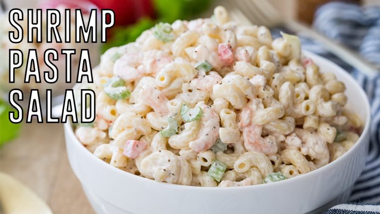Shrimp Pasta Salad #Shorts