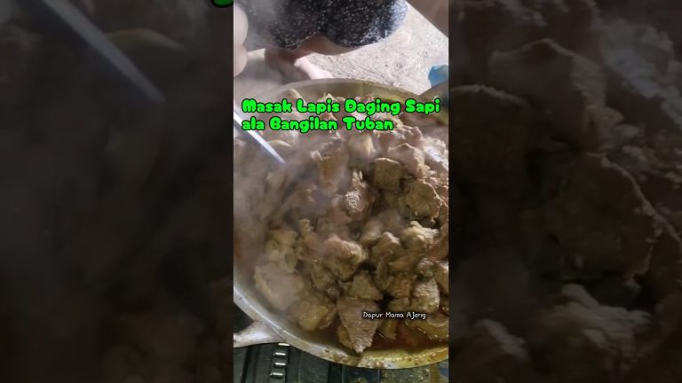 Rendang Nya Daerah Tuban Jawa Timur. #cooking