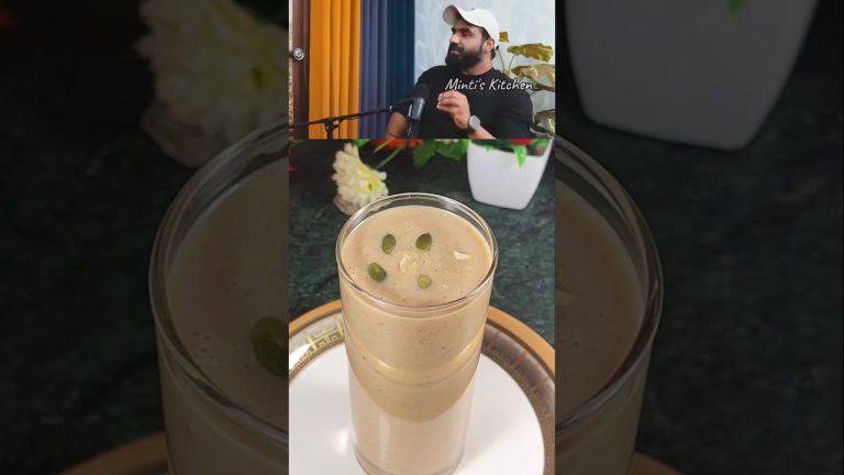 Nitesh Soni's High Protein Nutrient Rich Shake Recipe💪😋 #gym #recipe #protein