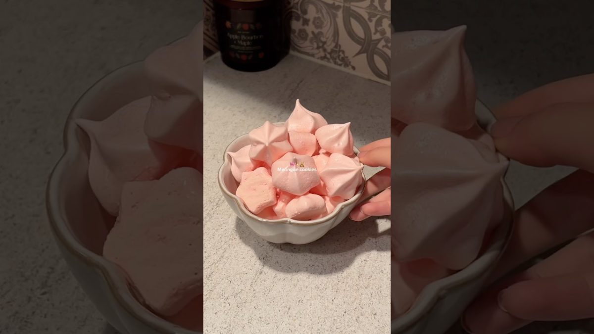 Meringue cookies #meringue #cookies