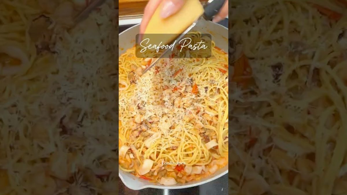 Seafood Pasta #pastarecipe #seafoodrecipes #seafoodpasta