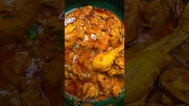 Dhaba Style Chicken Masala Recipe #shorts #chicken #recipe