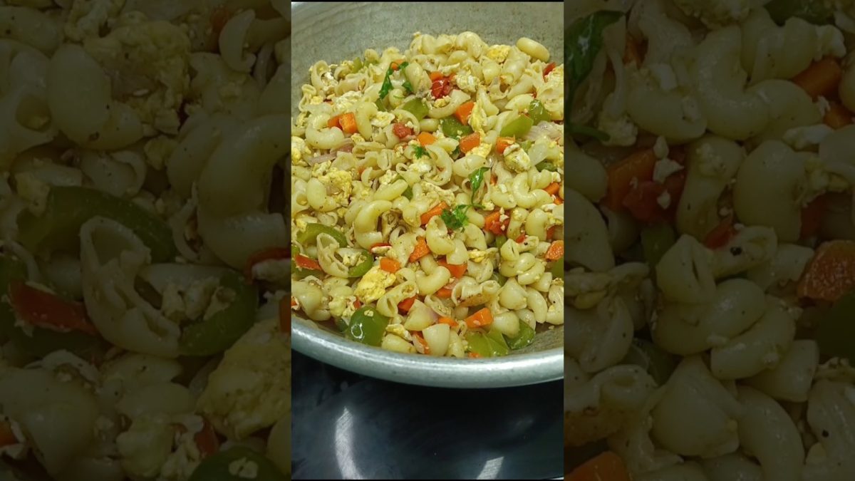 பாஸ்தா | Egg Pasta recipe #shorts #pasta #indianrecipes #