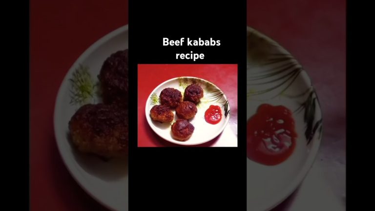 | Easy Beef Kababs recipe 😋| #beef #kabab#cooking#shorts#youtubeshorts