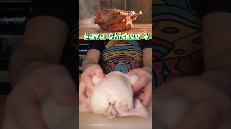 Steve’s Lava Chicken Recipe in Minecraft Movie 3! Ranch! #shorts