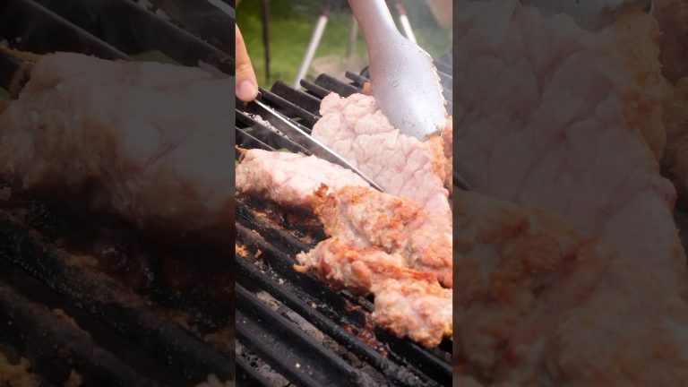 MOLLEJAS A LAS BRASAS 🔥 #shorts